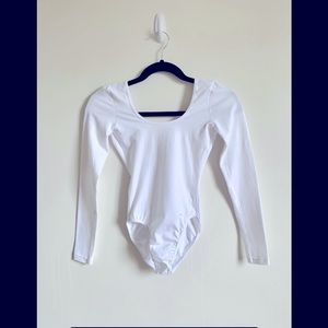 American Apparel Long Sleeved Bodysuit S